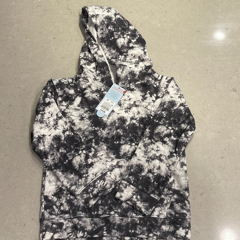 COPY - Black tie die Cat&Jack hoodie